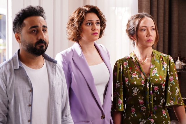 “Benim Güzel Ailem”in setinden ilk kareler geldi