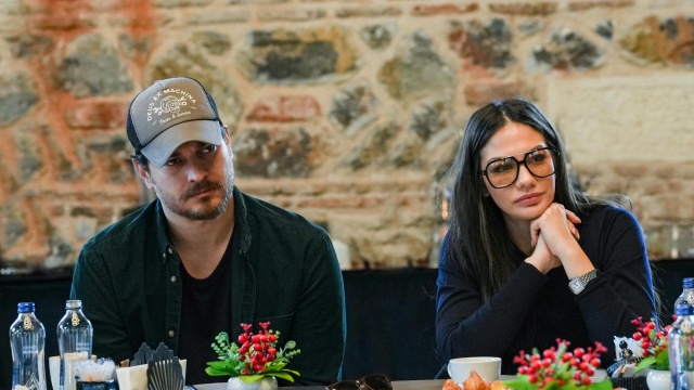 Eşref Rüya okuma provasından kareler