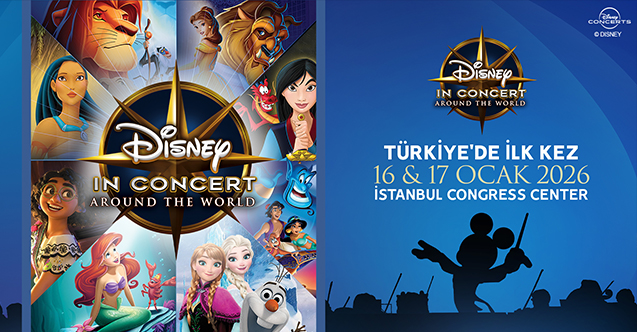 Disney sihriyle müzikal yolculuk İstanbul'da!