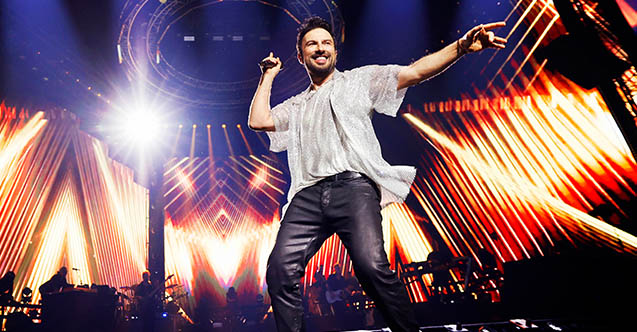 Tarkan yeni şarkılarıyla Düsseldorftaydı!
